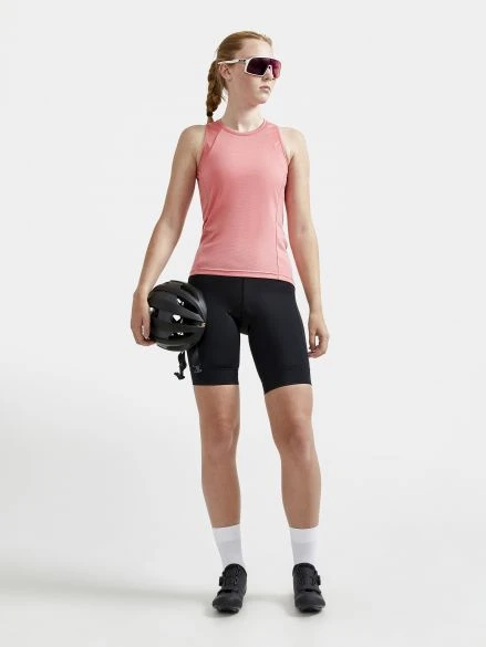 Craft Core Endurance Fietsbroek Kort Zonder Bretels Zwart Dames 6 Craft Core Endurance Fietsbroek Kort Zonder Bretels Zwart Dames - Afbeelding 4