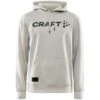 Craft Core Vrijetijdsvest (met Capuchon) Wit Heren 1 Craft Core Vrijetijdsvest (met Capuchon) Wit Heren -Craft craft core hoodie heren wit 1910677 914000