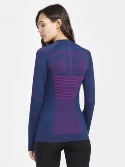 Craft Active Intensity CN Ondershirt Lange Mouw Blauw Dames -Craft craft dames baselayer active intensity cn ls 1907937 698486 03