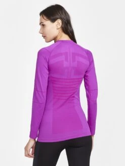 Craft Active Intensity CN Ondershirt Lange Mouw Roze Dames -Craft craft dames baselayer active intensity cn ls 1907937 781486 03