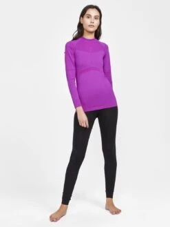Craft Active Intensity CN Ondershirt Lange Mouw Roze Dames -Craft craft dames baselayer active intensity cn ls 1907937 781486 05