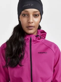 Craft Glide Hood Jack Roze Dames -Craft craft dames jas core glide hood jacket 1909567 486000 06