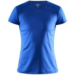 Craft Essence Slim Hardloopshirt SS Blauw Dames