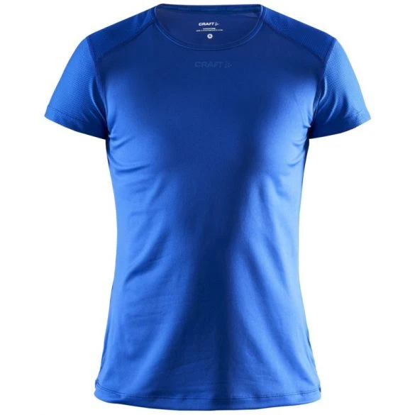 Craft Essence Slim Hardloopshirt SS Blauw Dames 3 Craft Essence Slim Hardloopshirt SS Blauw Dames