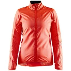 Craft Essence Light Wind Fietsjack Roze Dames