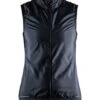 Craft Essence Light Wind Fietsvest Mouwloos Zwart Dames -Craft craft essence light wind vest zwart