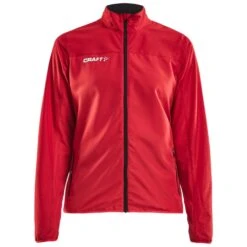 Craft Rush Wind Hardloopjack Rood Dames