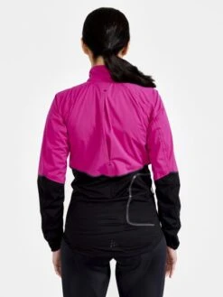 Craft Advanced Endurance Hydro Fietsjas Zwart/roze Dames -Craft craft jas dames adv endur hydro jacket w 1910559 486999 03