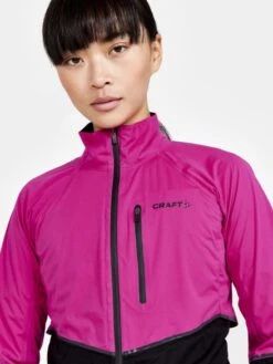 Craft Advanced Endurance Hydro Fietsjas Zwart/roze Dames -Craft craft jas dames adv endur hydro jacket w 1910559 486999 07
