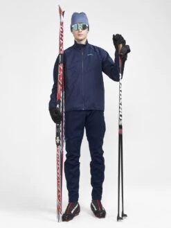 Craft Glide Block Jack Donkerblauw Heren -Craft craft jas heren 1909596 396000 core glide block jacket 06