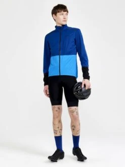 Craft Advanced Endurance Hydro Fietsjas Blauw Heren -Craft craft jas heren adv endur hydro jacket m 1910525 371340 04