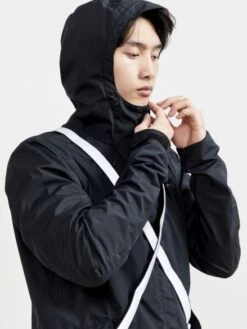 Craft Core Bike Ride Hydro Lumen Fietsjas Zwart Heren -Craft craft jas heren core bike ride hydro lumen jacket m 1911173 999000 07