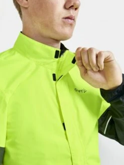 Craft Core Endurance Hydro Fietsjack Geel Heren -Craft craft jas heren core endur hydro jacket m 1910531 851999 05