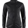 Craft Glide Langlaufjack Zwart Dames -Craft craft langlaufkleding langlauf jack dames glide 1906490 999000 001