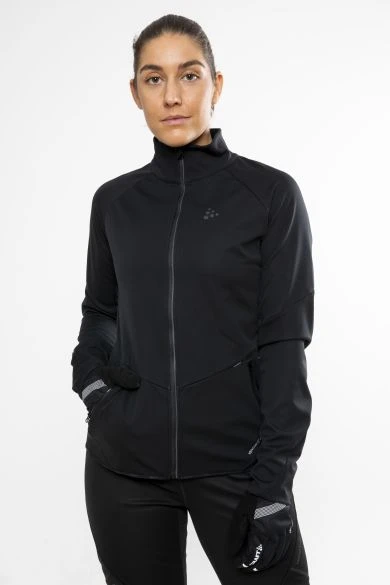 Craft Glide Langlaufjack Zwart Dames 4 Craft Glide Langlaufjack Zwart Dames - Afbeelding 2