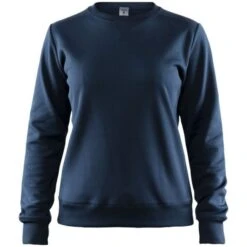 Craft Leisure Vrijetijdssweater Crewneck Blauw Dames