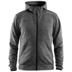 Craft Leisure Vrijetijdsjack (met Capuchon) Donkergrijs Heren