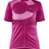 Craft Core Endurance Logo Fietsshirt Korte Mouw Roze Dames -Craft craft logo fietsshirt dames 1910562 456719 001