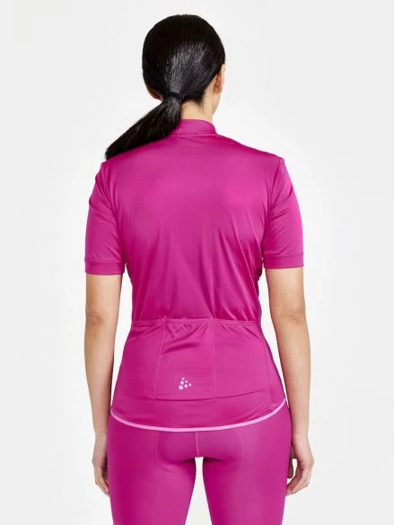 Craft Core Endurance Logo Fietsshirt Korte Mouw Roze Dames 4 Craft Core Endurance Logo Fietsshirt Korte Mouw Roze Dames - Afbeelding 2