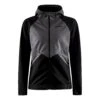 Craft Glide Hood Jack Zwart Dames