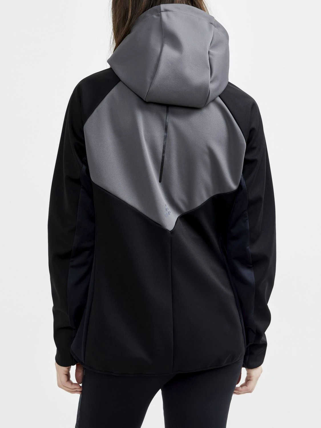 Craft Glide Hood Jack Zwart Dames 5 Craft Glide Hood Jack Zwart Dames - Afbeelding 3