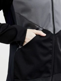 Craft Glide Hood Jack Zwart Dames 15 Craft Glide Hood Jack Zwart Dames -Craft craft nordic ski jas dames glide hood jacket 1909567 999985 06