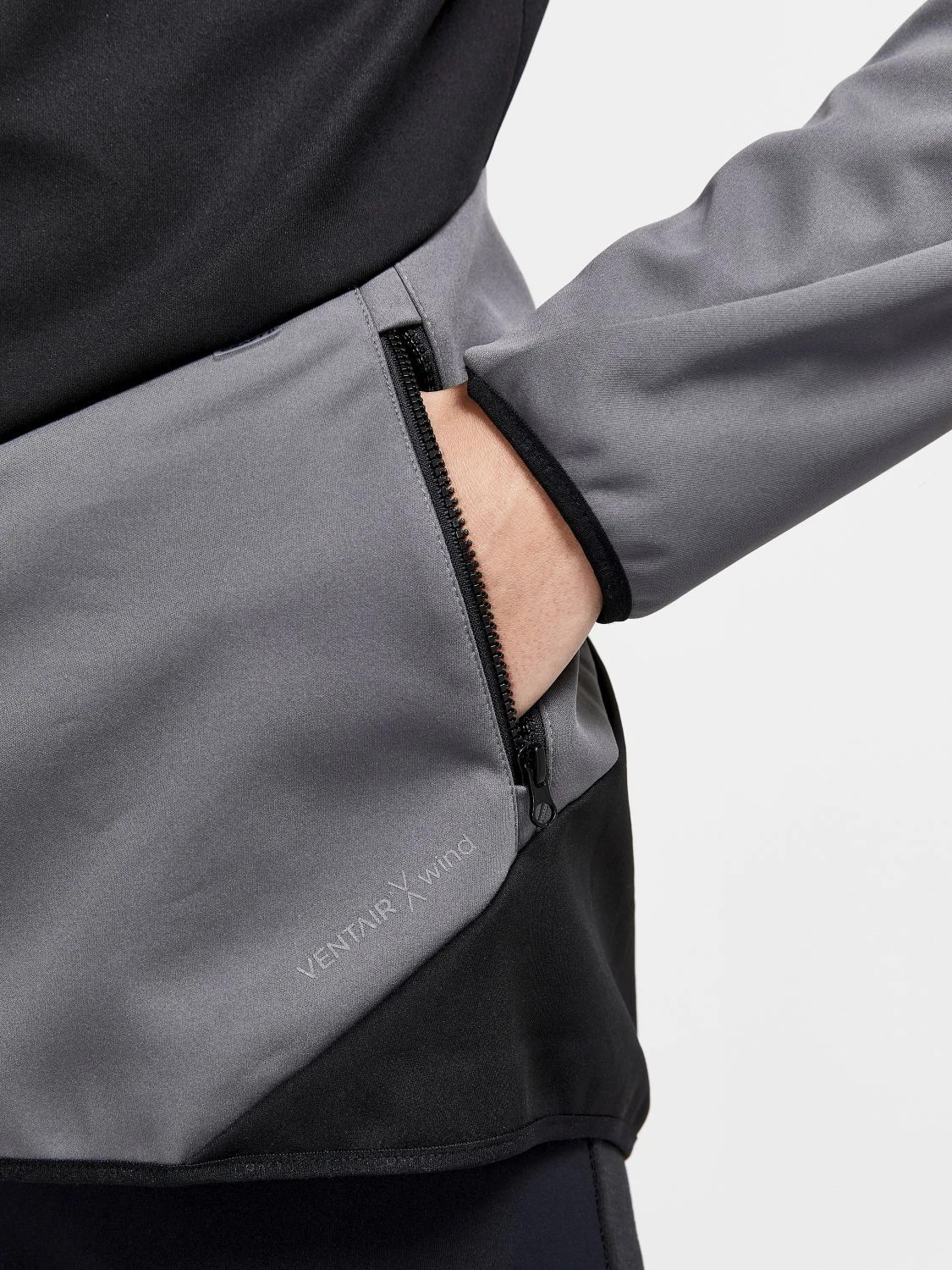 Craft Glide Softshell Jack Zwart Dames 8 Craft Glide Softshell Jack Zwart Dames - Afbeelding 6