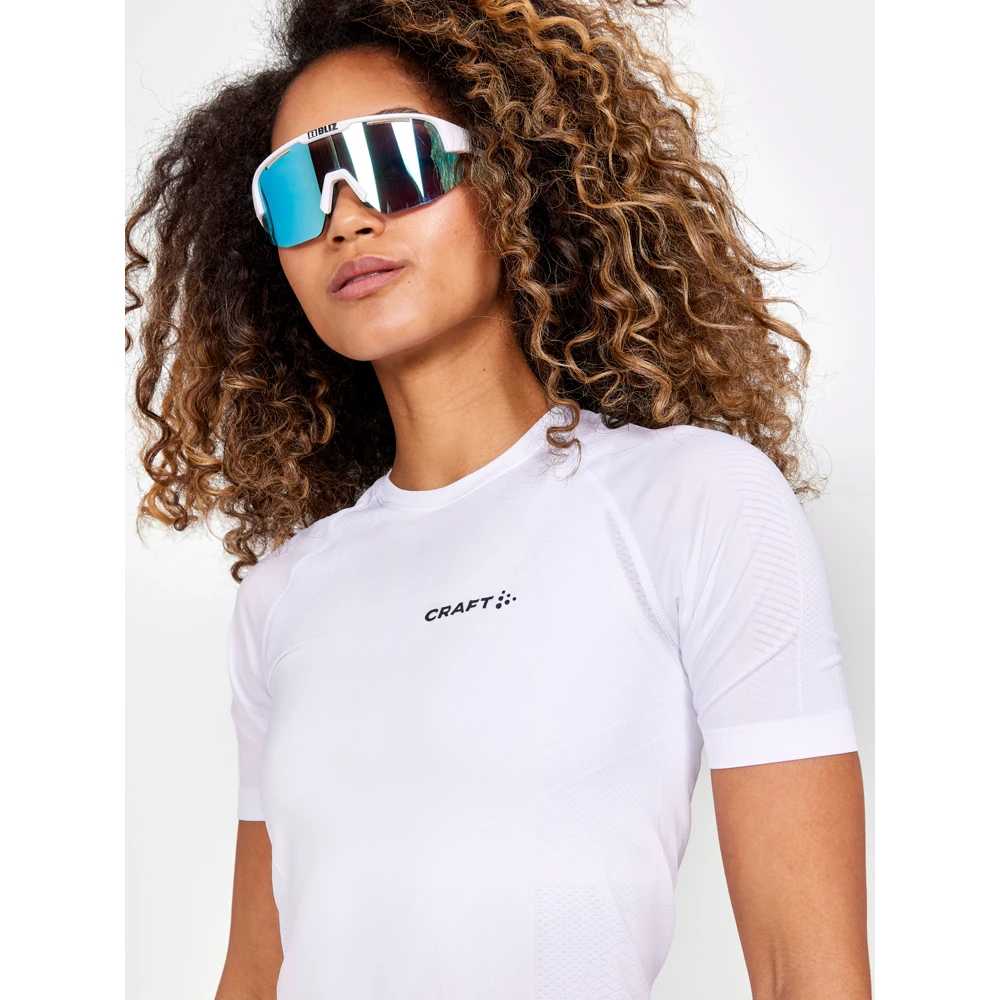 Craft ADV Cool Intensity SS Ondershirt Wit Dames 8 Craft ADV Cool Intensity SS Ondershirt Wit Dames - Afbeelding 6