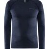 Craft Core Dry Active Comfort Lange Mouw Ondershirt Blauw Heren -Craft craft onderkleding heren core dry active comfort lange mouwen blauw 1911157 396000 001