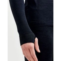 Craft Core Dry Active Comfort Trui Half Zip Zwart Heren -Craft craft onderkleding heren half zip core dry active comfort hz zwart 1911166 b999000 6