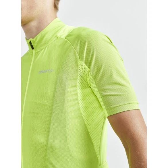 Craft Pro Endurance Lumen Fietsshirt SS Geel Heren 4 Craft Pro Endurance Lumen Fietsshirt SS Geel Heren - Afbeelding 2
