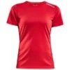 Craft Rush T-shirt Rood Dames -Craft craft rush shirt dames 1907362 430000