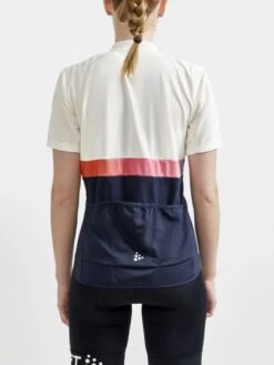Craft Core Endurance Fietsshirt Korte Mouw Wit/blauw Dames 11 Craft Core Endurance Fietsshirt Korte Mouw Wit/blauw Dames -Craft craft shirt dames core endur jersey w 1910561 904396 03