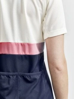 Craft Core Endurance Fietsshirt Korte Mouw Wit/blauw Dames 15 Craft Core Endurance Fietsshirt Korte Mouw Wit/blauw Dames -Craft craft shirt dames core endur jersey w 1910561 904396 06