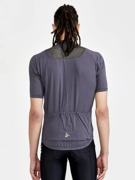 Craft Advanced Endurance Fietsshirt Korte Mouw Grijs Heren 5 Craft Advanced Endurance Fietsshirt Korte Mouw Grijs Heren - Afbeelding 3
