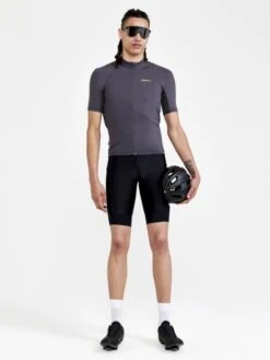 Craft Advanced Endurance Fietsshirt Korte Mouw Grijs Heren 12 Craft Advanced Endurance Fietsshirt Korte Mouw Grijs Heren -Craft craft shirt heren adv endur jersey m 1910520 985000 04