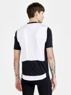 Craft Core Endurance Logo Fietsshirt Korte Mouw Zwart/wit Heren -Craft craft shirt heren core endur logo jersey m 1910528 999900 03