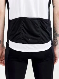 Craft Core Endurance Logo Fietsshirt Korte Mouw Zwart/wit Heren -Craft craft shirt heren core endur logo jersey m 1910528 999900 06