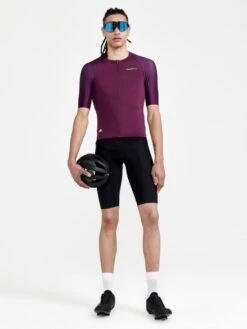 Craft Pro Aero Fietsshirt Korte Mouw Bordeaux Heren -Craft craft shirt heren pro aero jersey m 1910533 435000 04