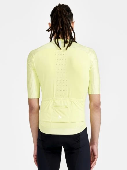 Craft Pro Aero Fietsshirt Korte Mouw Geel Heren 5 Craft Pro Aero Fietsshirt Korte Mouw Geel Heren - Afbeelding 3