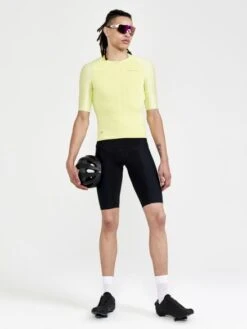 Craft Pro Aero Fietsshirt Korte Mouw Geel Heren 12 Craft Pro Aero Fietsshirt Korte Mouw Geel Heren -Craft craft shirt heren pro aero jersey m 1910533 541000 04