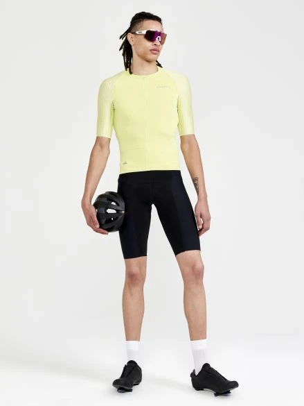 Craft Pro Aero Fietsshirt Korte Mouw Geel Heren 6 Craft Pro Aero Fietsshirt Korte Mouw Geel Heren - Afbeelding 4
