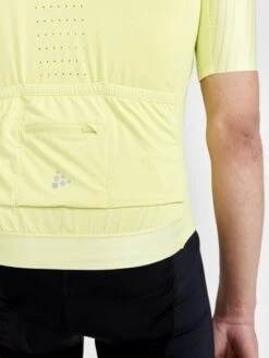 Craft Pro Aero Fietsshirt Korte Mouw Geel Heren 14 Craft Pro Aero Fietsshirt Korte Mouw Geel Heren -Craft craft shirt heren pro aero jersey m 1910533 541000 05