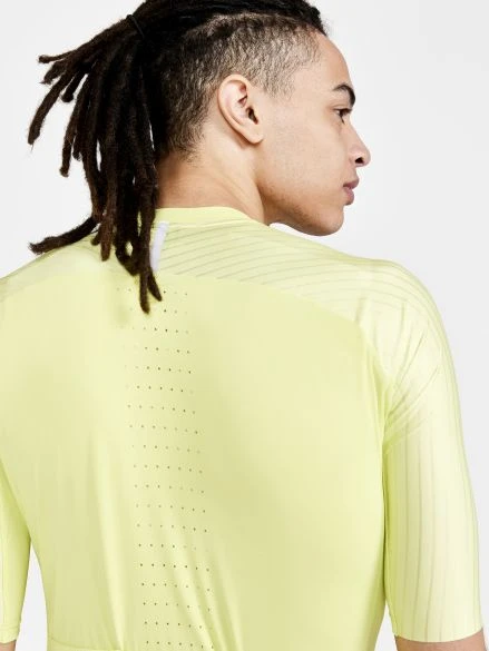 Craft Pro Aero Fietsshirt Korte Mouw Geel Heren 9 Craft Pro Aero Fietsshirt Korte Mouw Geel Heren - Afbeelding 7