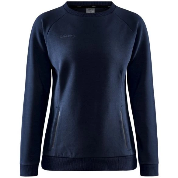 Craft Core Soul Vrijetijdssweater Crewneck Blauw Dames 3 Craft Core Soul Vrijetijdssweater Crewneck Blauw Dames