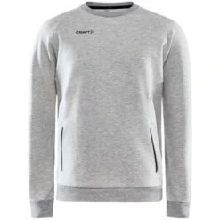 Craft Core Soul Vrijetijdssweater Crewneck Lichtgrijs Heren